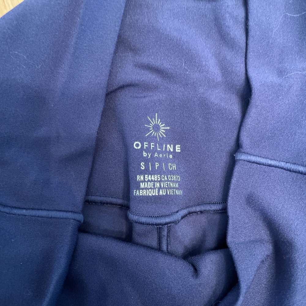 Aerie Offline Jogger Leggings in Blue - Picture 2 of 4